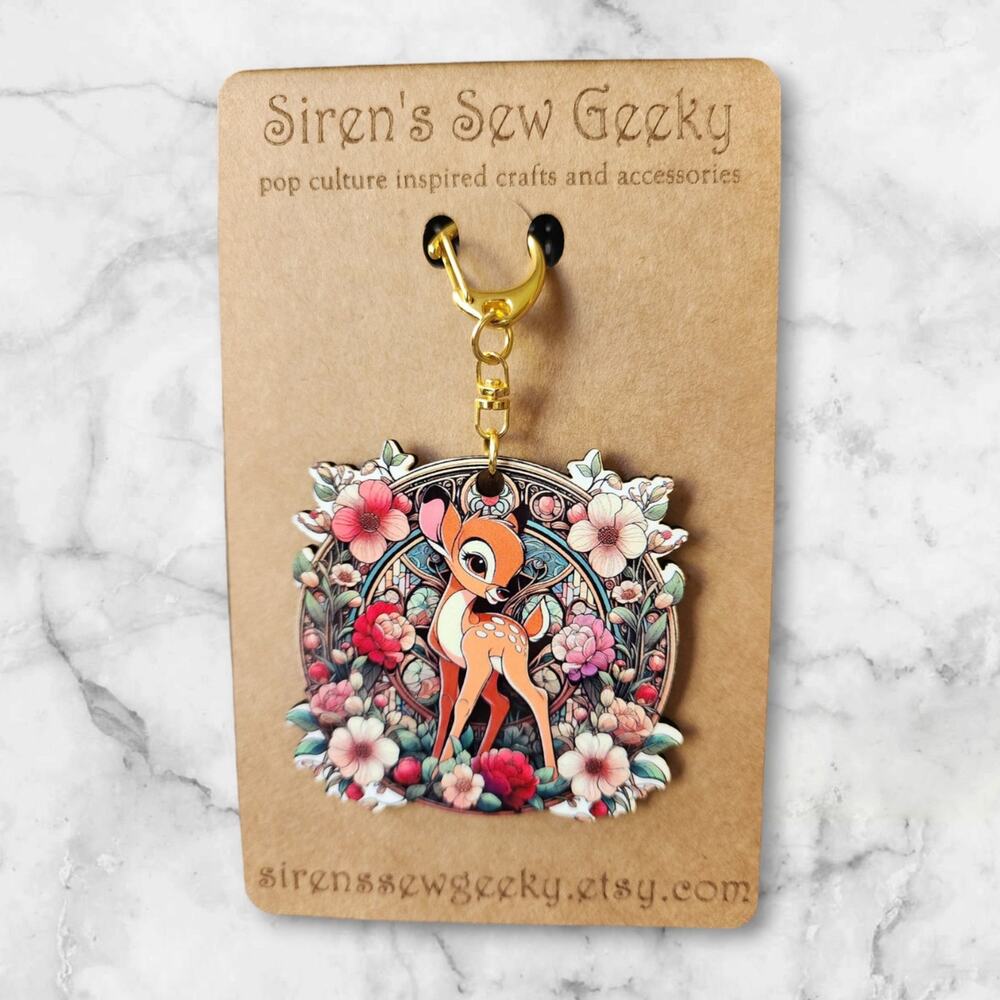 Bambi keychain bag clip Disney